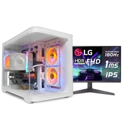  بي سي قيمنق, i5 14400F, RTX 3060, رام 16GB, تخزين 1 تيرا SSD,  ويندوز 11, تجميعة بي سي دي ليجيند مخصصة للالعاب مع شاشة تقسيط
