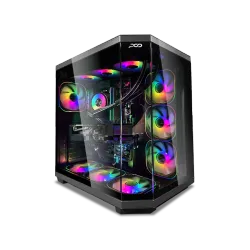 بي سي قيمنق, i5 14400F, RTX 4060, رام 32GB, تخزين 1 تيرا SSD,  ويندوز 11, تجميعة بي سي دي ليجيند اصدار V2.0 مخصصة للالعاب تقسيط