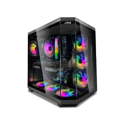 بي سي قيمنق, RYZEN 5 9600X, RTX 5070, رام 16GB, تخزين 1 تيرا SSD,  ويندوز 11, تجميعة بي سي دي اوميغا مخصصة للالعاب تقسيط