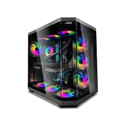 بي سي قيمنق, i9 14900KF, RTX 5070, رام 32GB, تخزين 1 تيرا SSD, ويندوز 11, تجميعة بي سي دي اوميغا مخصصة للالعاب والتصميم وصناع المحتوى تقسيط