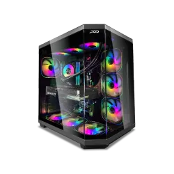 بي سي قيمنق, RYZEN 9 9950X3D, RTX 5070TI , رام 32GB, تخزين 1 تيرا SSD, ويندوز 11, تجميعة بي سي دي ليدر مخصصة للالعاب والتصميم وصناع المحتوى تقسيط