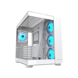 صندوق كمبيوتر , كوجر , FV150 RGB أبيض (385KA10.0002)