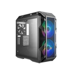 صندوق كمبيوتر ألعاب , كولر ماستر , ماستر كيس MCM-H500M-IHNN-S00 ATX متوسط الحجم ARGB