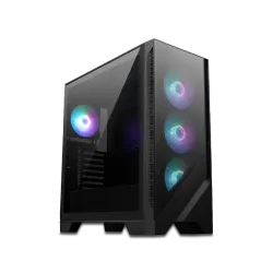 صندوق كمبيوتر , ام اس اي , MAG FORGE 320R AIRFLOW , أسود , مع 4 مراوح ARGB (306-7G23R24-HH9)