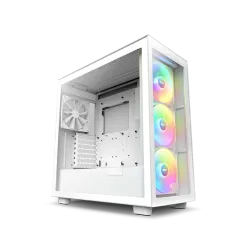 صندوق كمبيوتر العاب , NZXT , H7 Elite Edition , حجم متوسط , ابيض كامل (CM-H71EW-02)