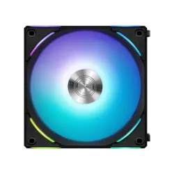 مروحة تبريد , ليان لي , UNI FAN AL V2 120 , مفردة , ARGB , تحكم PWM , سرعة 2000RPM - أسود
