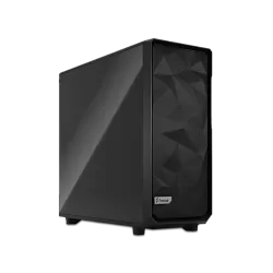 صندوق كمبيوتر، فركتال ديزاين، Meshify 2 XL، أسود، زجاج مقسى فاتح، هيكل كامل الحجم، FD-C-MES2X-02​