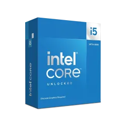 انتل® معالج كمبيوتر مكتبي كور™ i5-14600KF 14 نواة (6 بي كور + 8 اي كور) حتى 5.3 جيجاهرتز، 5.3 GHz، LGA 1700
