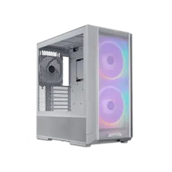 صندوق كمبيوتر ألعاب , ليان لي , لانكول 216 RGB زجاج مقوى ATX متوسط الحجم أبيض (G99.LAN216RW.00)