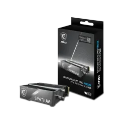 اس اس دي , ام اس اي , Gaming SPATIUM M570 PRO PCIe 5.0 NVMe M.2 2TB FROZR (PCIe Gen5, NVMe 2.0, M.2 2280, سرعة قراءة 12400 ميجابايت/ثانية, سرعة كتابة 11800 ميجابايت/ثانية)