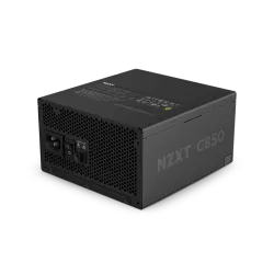 مزود طاقة , NZXT , C Series 850واط 80 بلس ذهبي , معياري بالكامل , ATX 3.1 , كابل طاقة بريطاني , اللون الأسود (PA-8G2BB-UK)