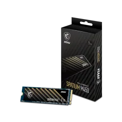 اس اس دي , ام اس اي , SPATIUM M450 1TB V1 M.2 2280 PCIe Gen4x4 , بسرعة قراءة تصل إلى 3400 ميجابايت/ثانية وكتابة تصل إلى 2400 ميجابايت/ثانية