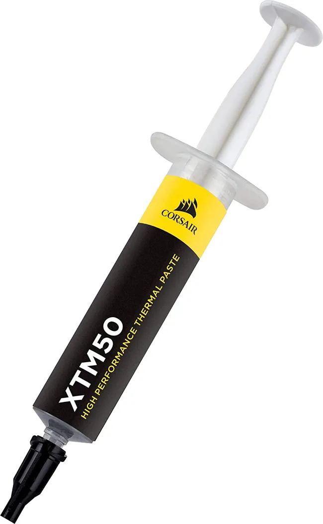 CORSAIR XTM50 High Performance Thermal Compound Paste|Ultra-Low Thermal Impedance CPU/GPU|5 Grams|w/applicator