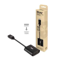 تحويلة ديسبلاي بورت الى اتش دي ام اي - 4كي 120هرتز - من كلوب 3دي DisplayPort 1.4 to HDMI 4K120Hz HDR Active Adapter M/F