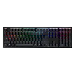 كيبورد ألعاب , داكي , One 2 Full RGB LED - مفاتيح زرقاء