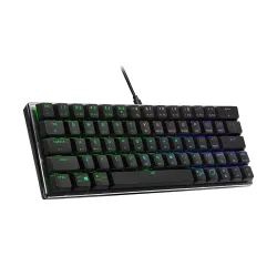 كيبورد ألعاب , كولر ماستر , SK620 أسود , مفاتيح زرقاء US