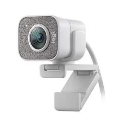 كاميرا احترافية من لوجي تك للقيمرز والستريمرز فول اتش دي 60 فريم ( لون ابيض ) Logitech StreamCam-OFF WHITE