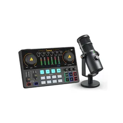 مايك احترافي مع مكسر للقيمرز والستريمرز من ماونو كاستر MAONOCASTER AME2A Integrated Audio Production Studio