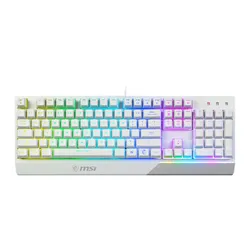 كيبورد ألعاب أبيض من ام اس اي Vigor GK30 AR (S11-04AR301-CLA)