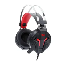 سماعات قيمينق احترافية من ريدراغون مع مايكروفون ( لون اسود ) Redragon H112