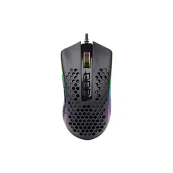 ماوس قيمينق بتصميم ار جي بي من ريدراغون ( لون اسود ) Redragon Storm Elite M988-RGB Honeycomb Gaming Mouse
