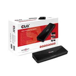 تحويلة متعددة المنافذ من كلوب 3دي USB 3.0 4K Docking Station
