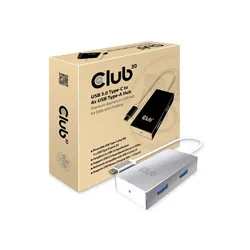 تحويلة يو اس بي تايب سي الى 4 منافذ يو اس بي من كلوب 3دي USB 3.1 Gen 1 Type C to 4x USB 3.1 Gen 1 Type A Hub